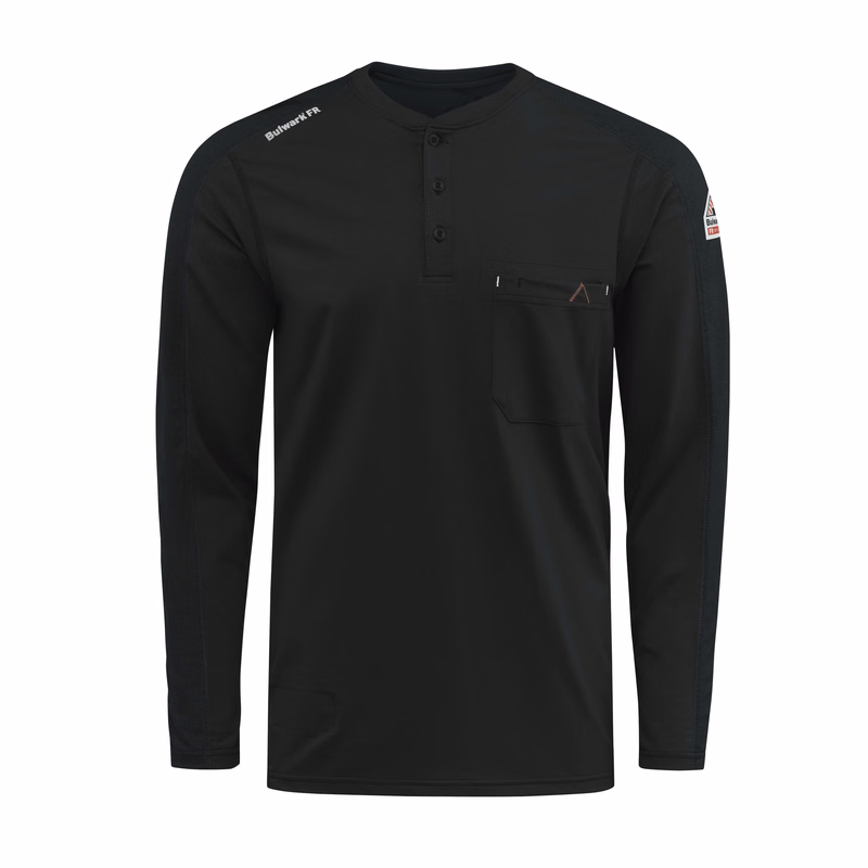 Bulwark® Men's Flex Knit Henley
