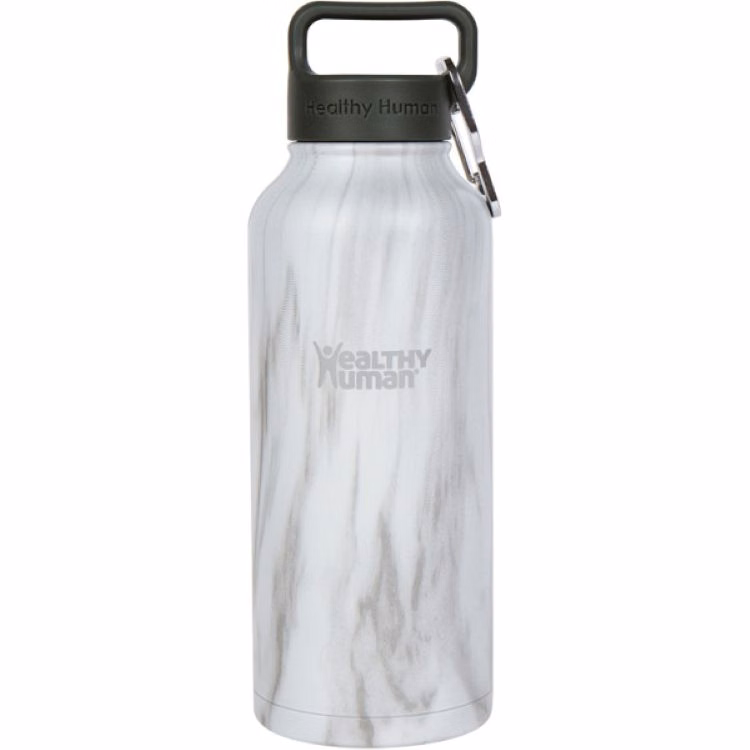 Healthy Human® White Stein Water Bottle