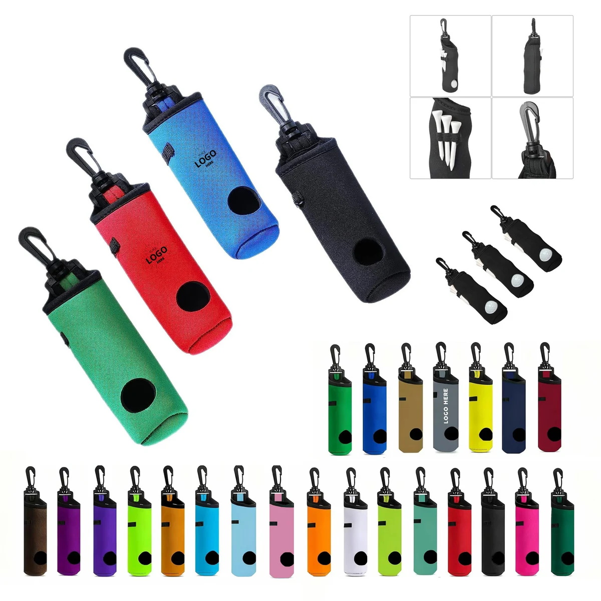 Portable Golf Ball Carry Case 1