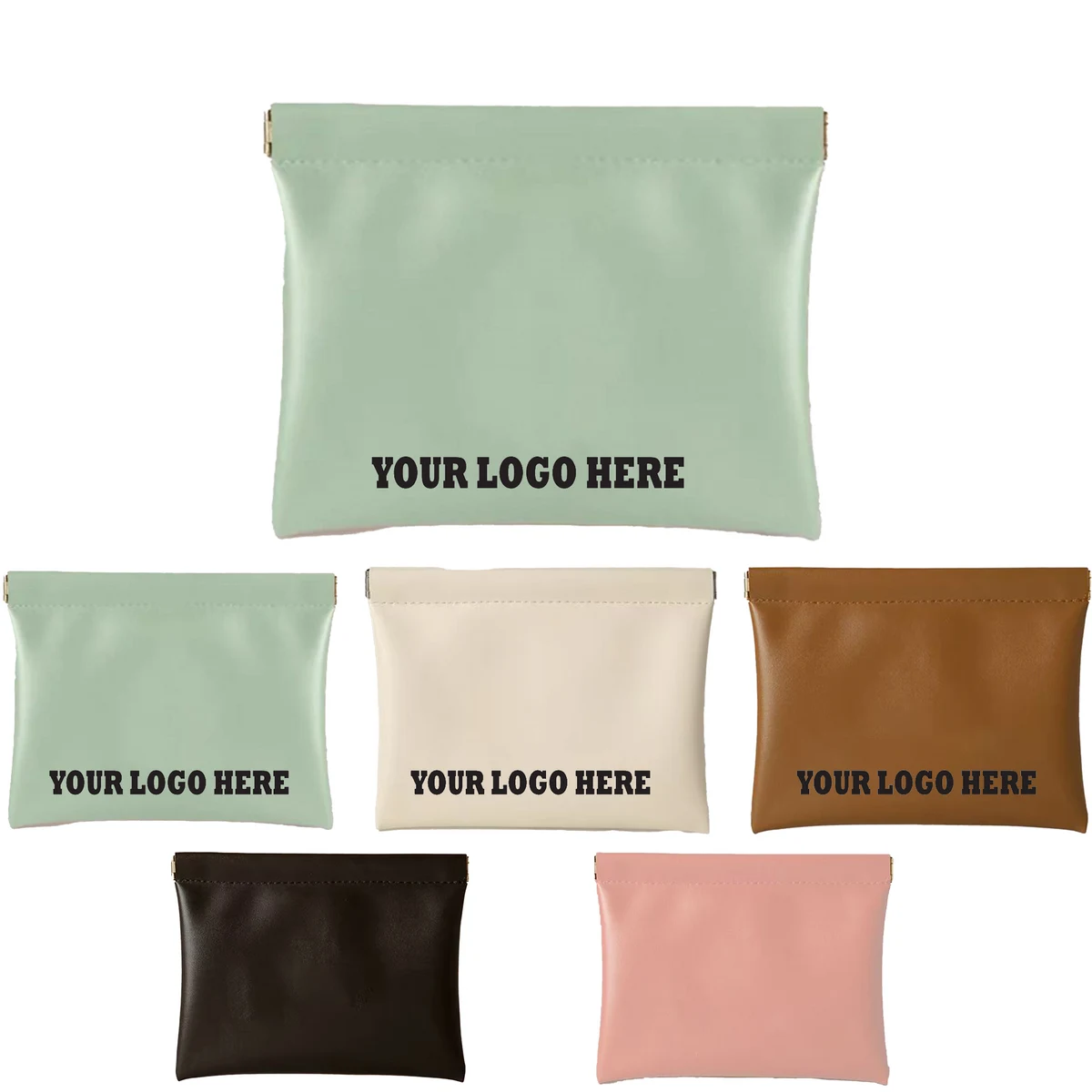Automatic Storage Leather Coin Purse 1