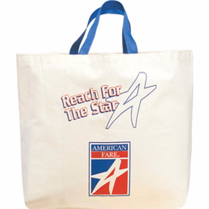 10 Oz. Natural Canvas Jumbo Tote Bag