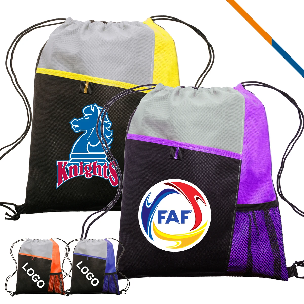 Laya Drawstring Backpacks 1