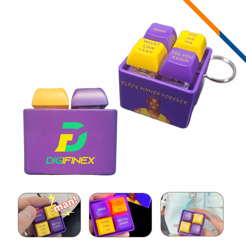 PadFun 4-Key Square Keyboard Fidget