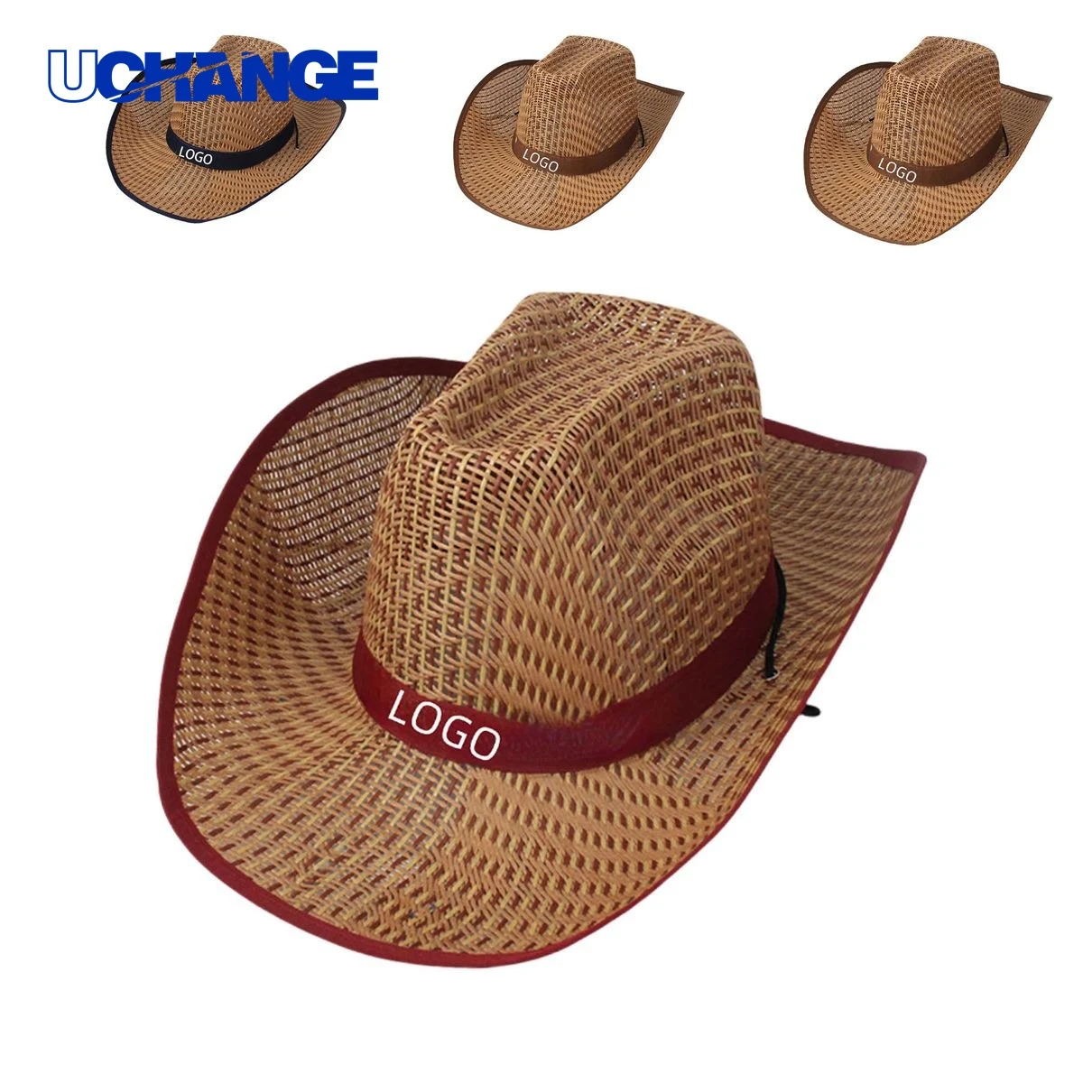 Outdoor Straw Hat with Sun Protection for Summer Use 1