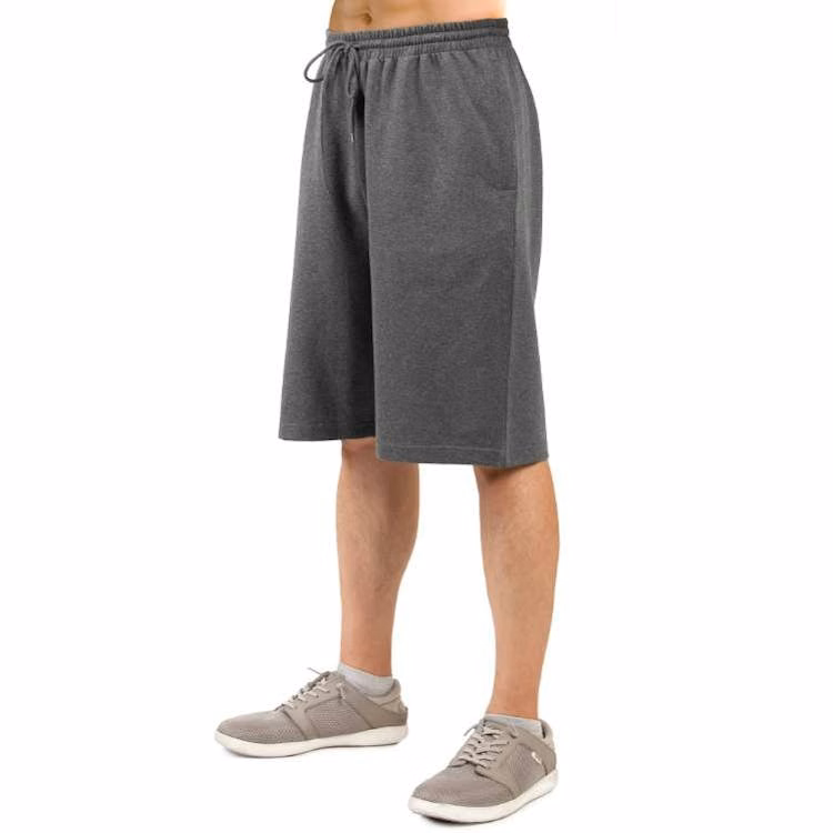 Men's Terry Shorts - Charcoal Gray XL
