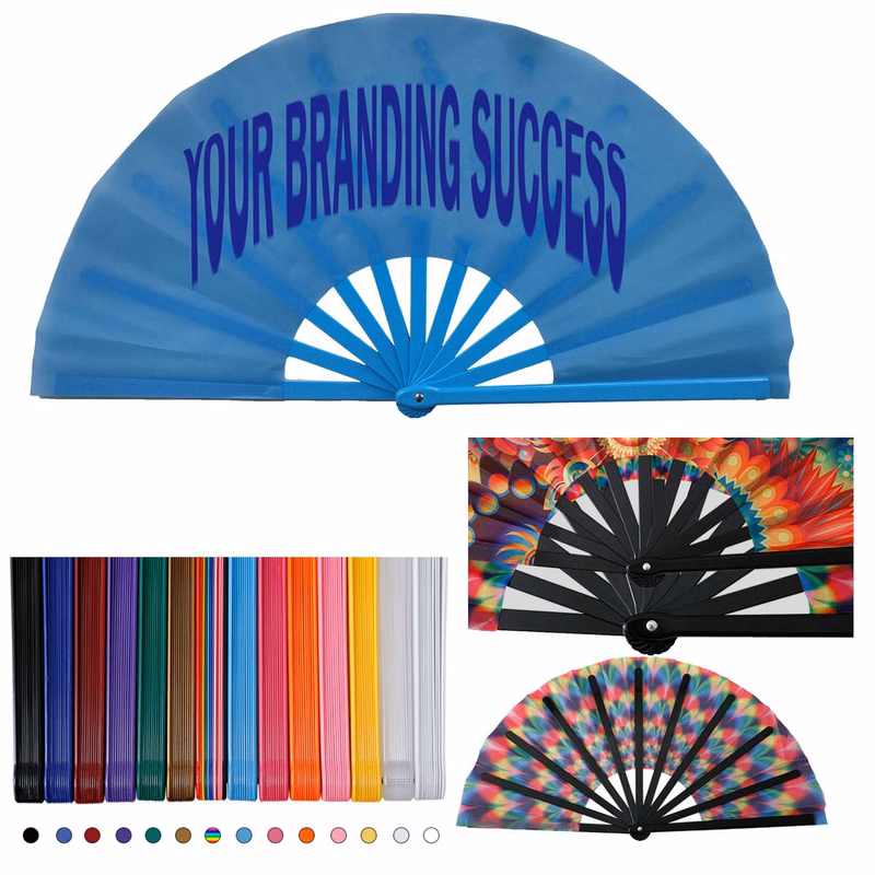 13" Foldable Kung Fu Fan