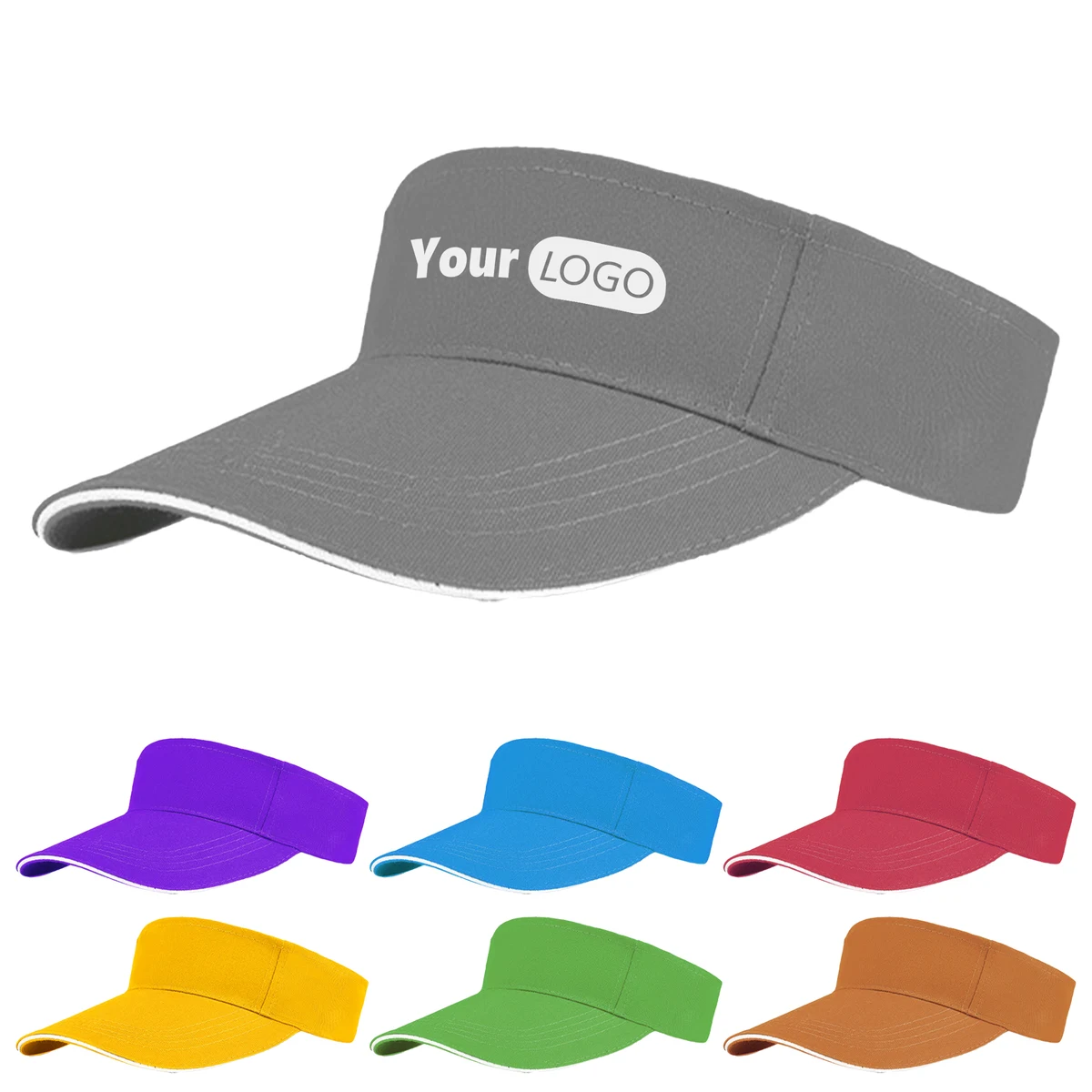 Cotton Tourism Volunteer Sun Hat with Logo 1