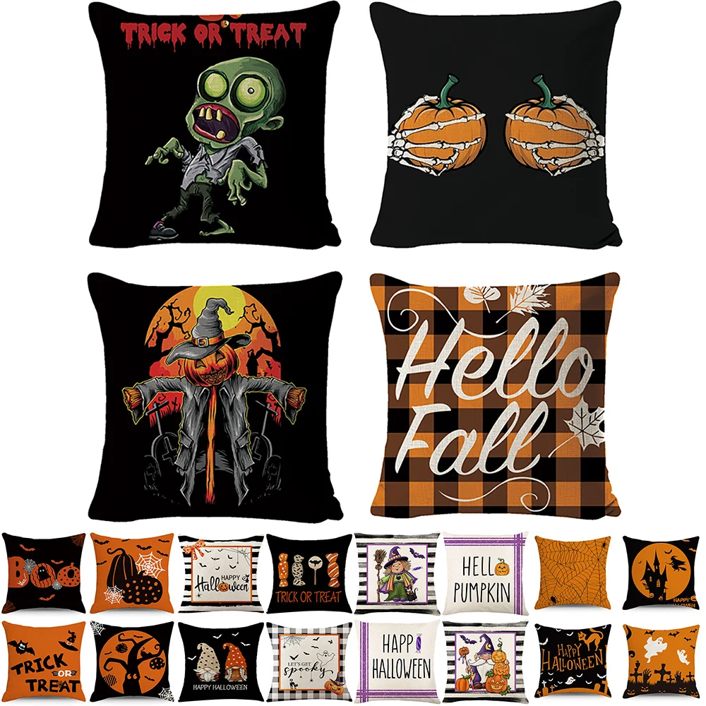 Full Color Halloween Pillow Case 1