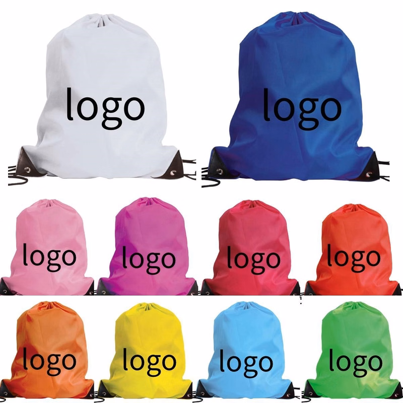 Gym Drawstring Backpack with Reinforced Corner Rush Service