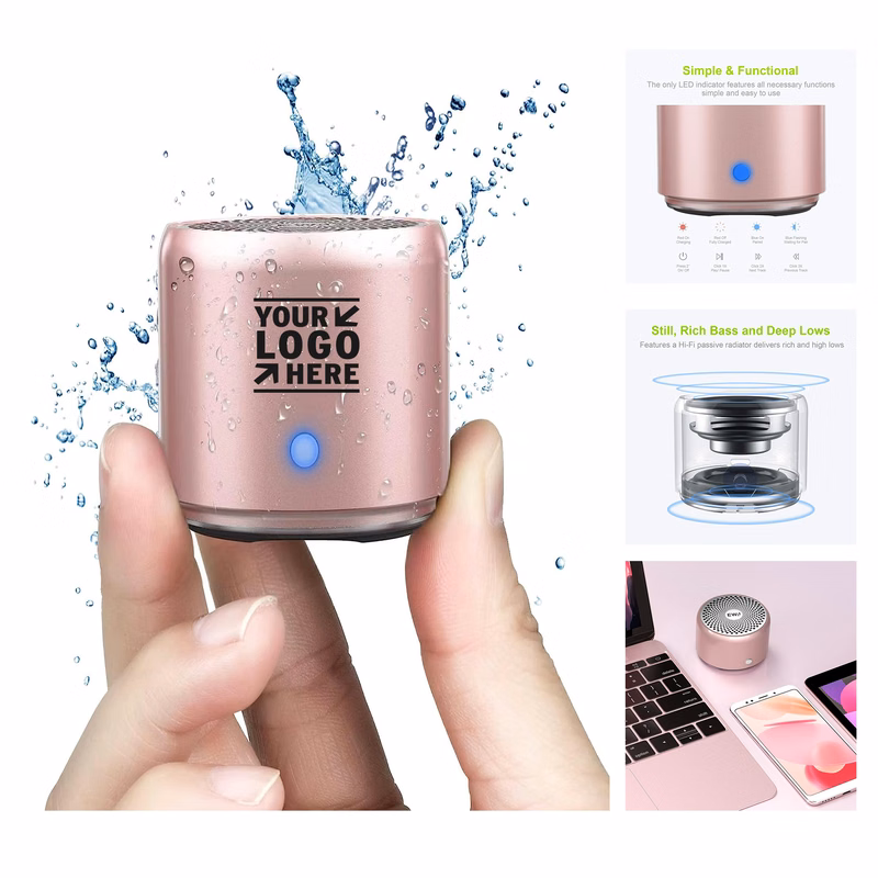 Portable Mini Enhanced Bass and High Definition Sound Bluetooth Speaker