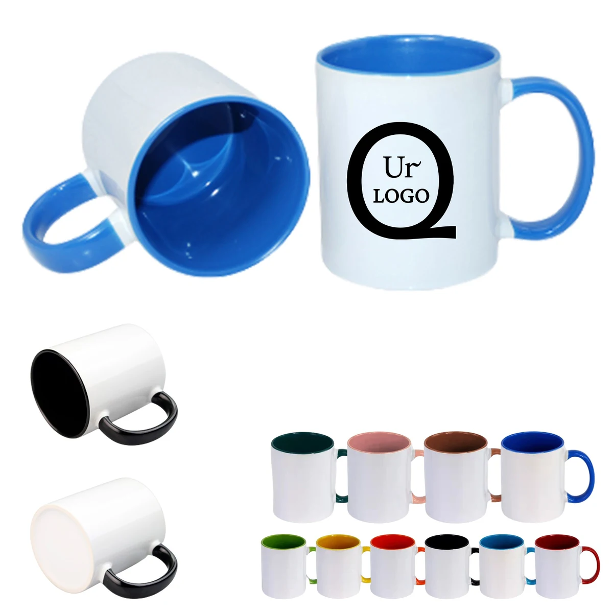11 Oz Inner Color Ceramic Mugs 1