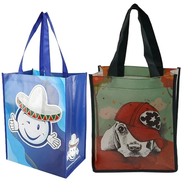 Custom Full Color Laminated Non Woven Tote Bag 1