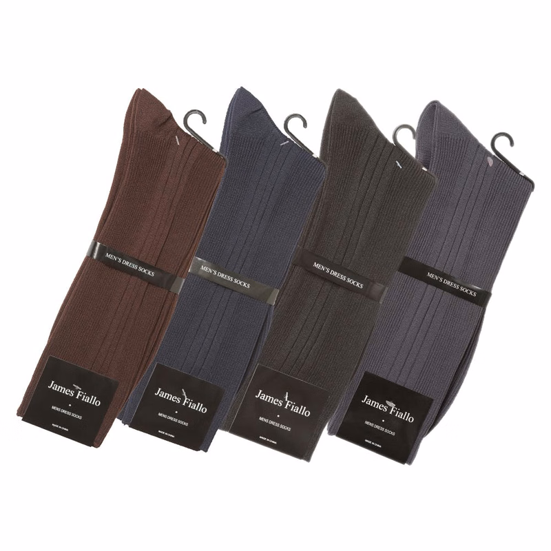 Men's Dress Socks - Single Packed Size 10-13