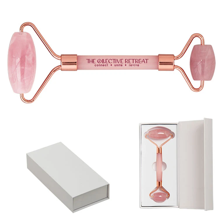 Rose Quartz Face Roller 1
