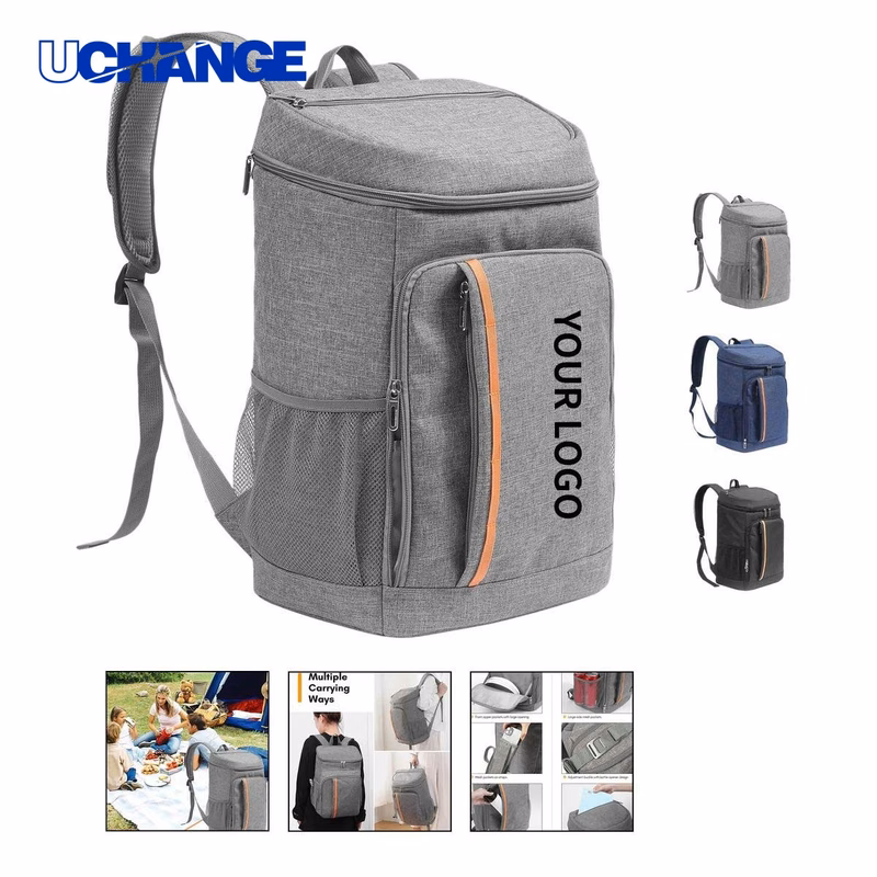 Oxford Fabric Insulated Backpack Carrier for Food Storage