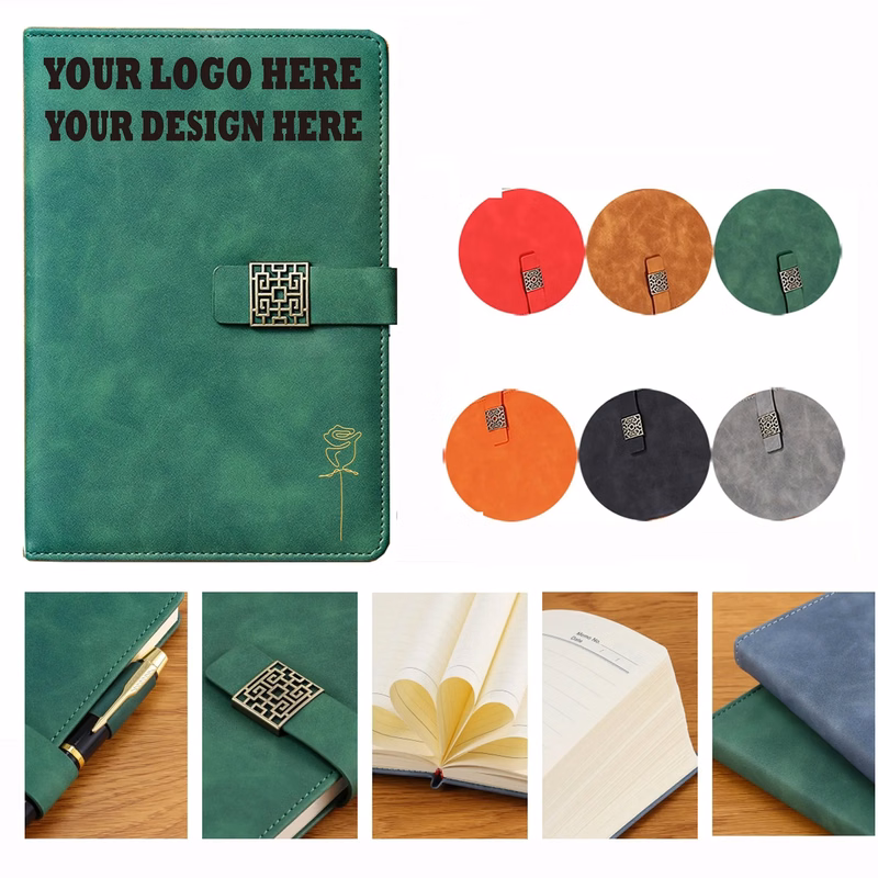 A5 Vintage Clasp Notebook for Business & Study