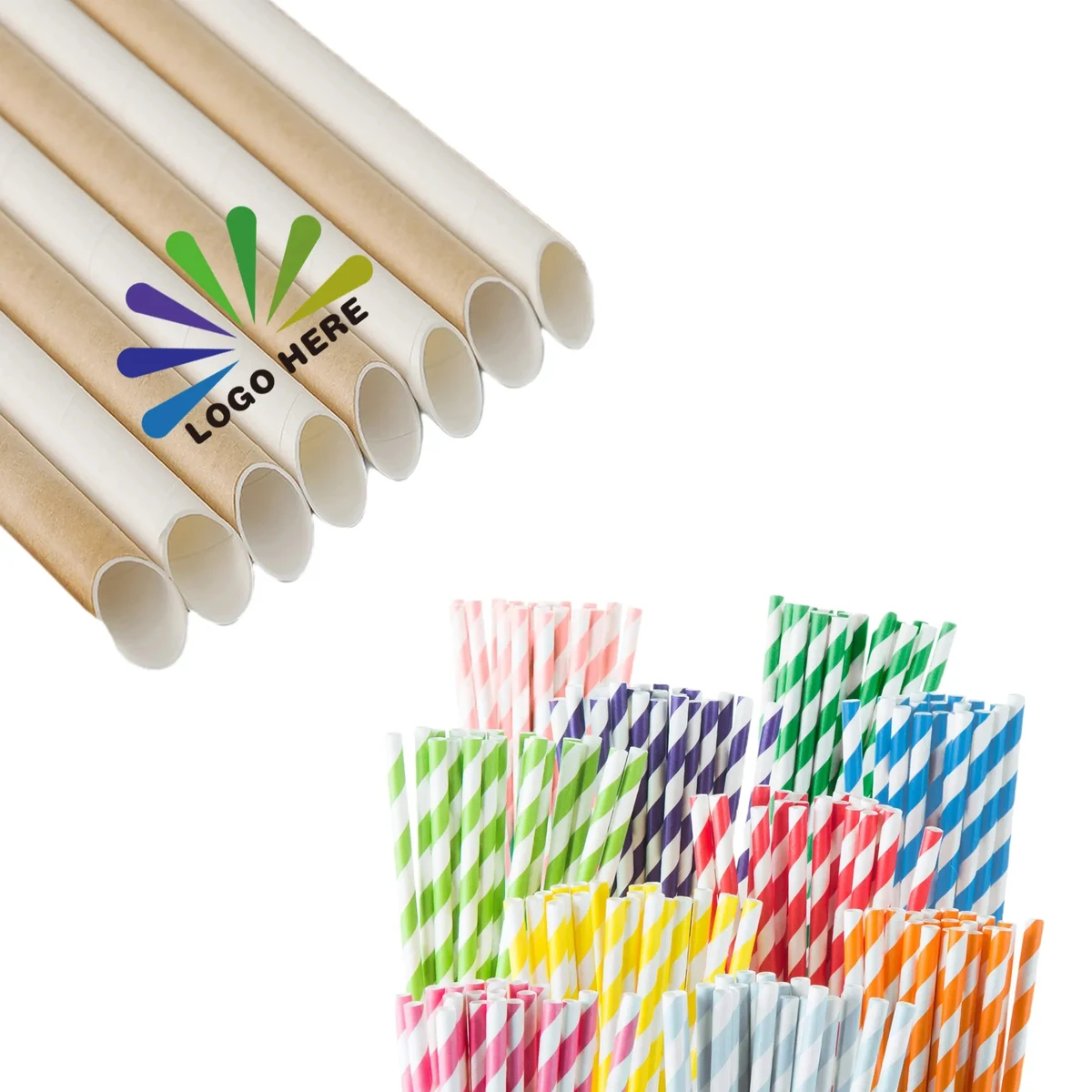Biodegradable Paper Straws For Drinking MOQ500 1