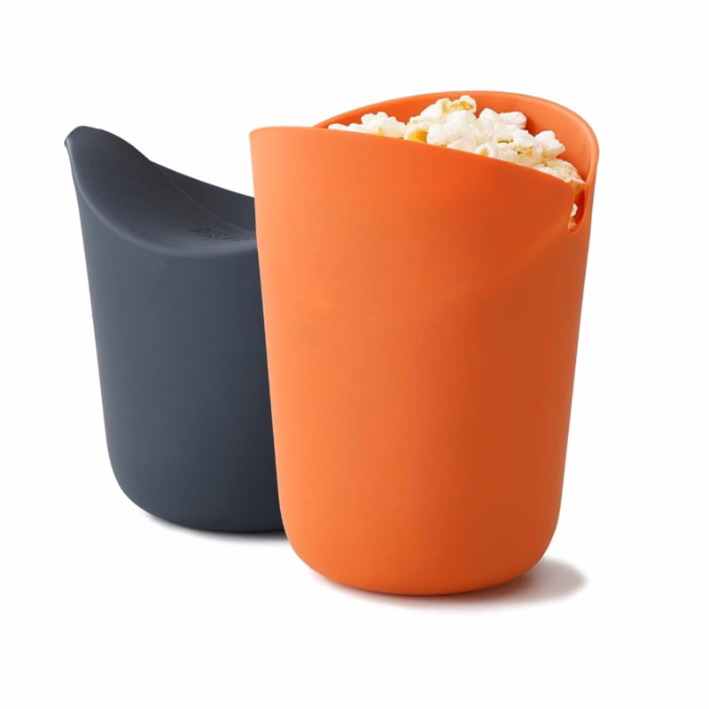 Heat - Resistant Silicone Microwave Popcorn Bucket