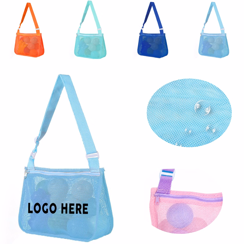 Mesh Beach Crossbody Bag