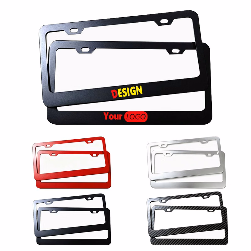 Durable Aluminum Car Plate Frame
