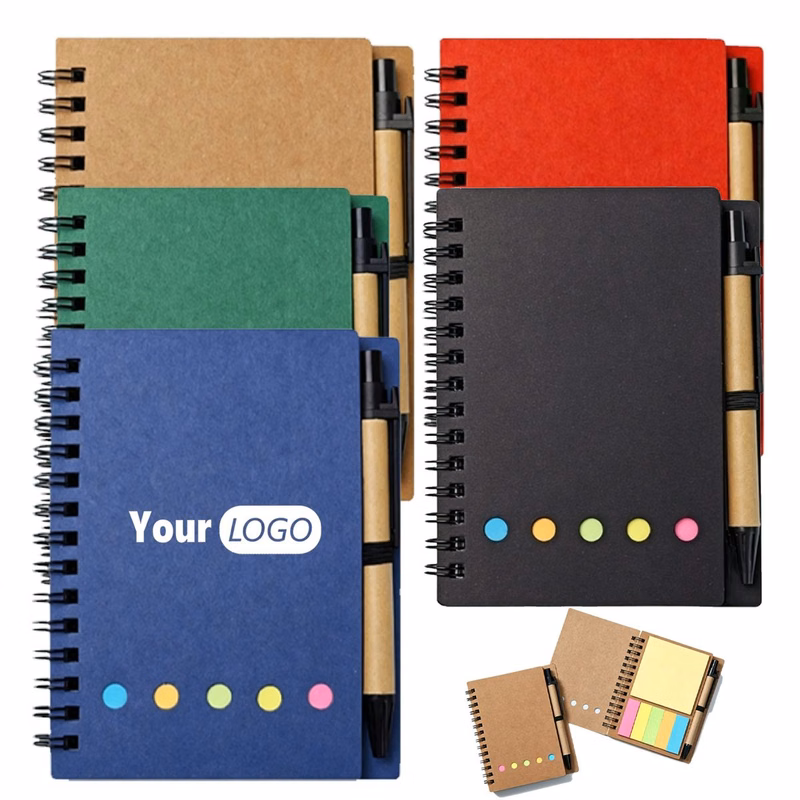 A6 Multifunctional Sticky Note Notebook Set