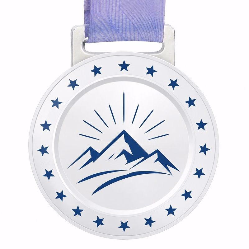 Round Glass Medal