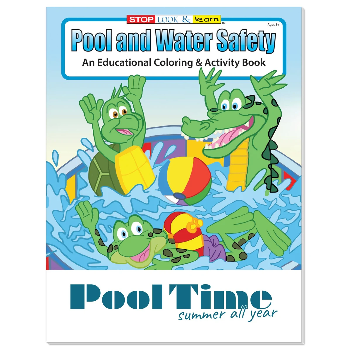 Good Value™ Coloring Book: Pool and Water Safety 1