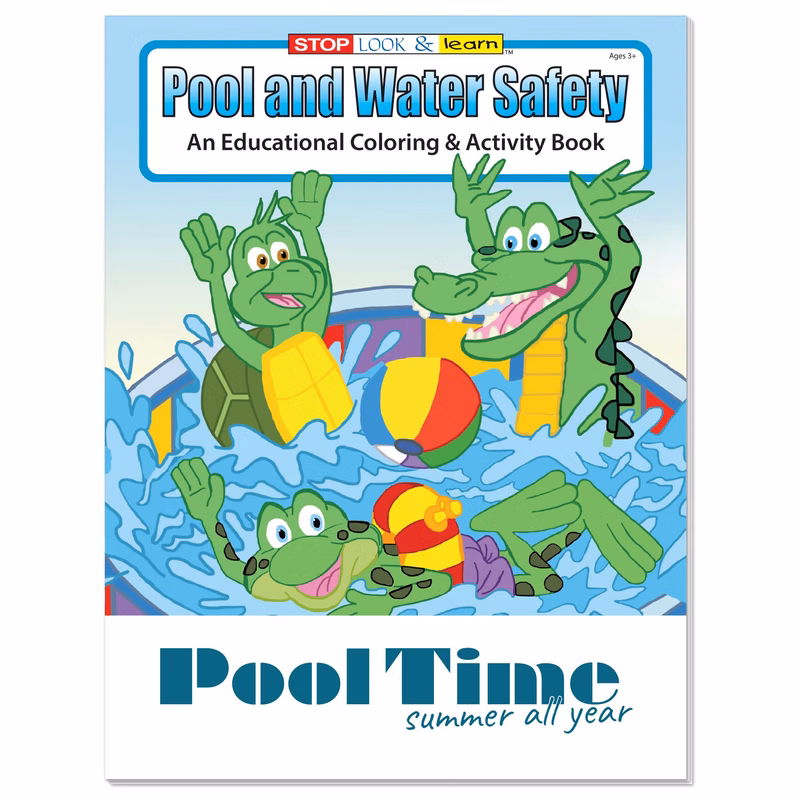 Good Value™ Coloring Book: Pool and Water Safety