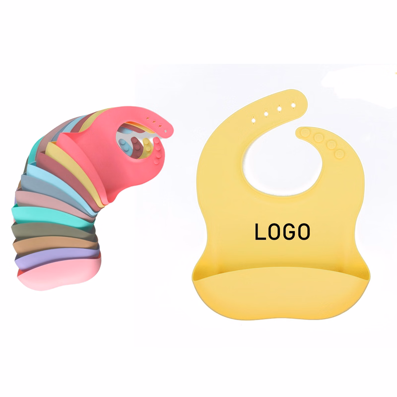 Soft Waterproof Silicone Baby Bib