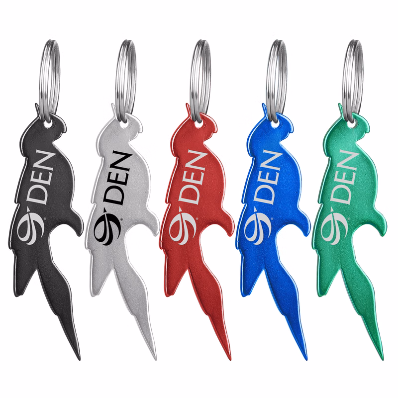 Parrot Shaped Bottle Opener Key Holder
