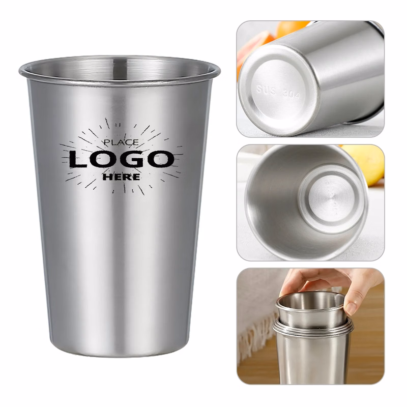 12Oz Stainless Steel Cups