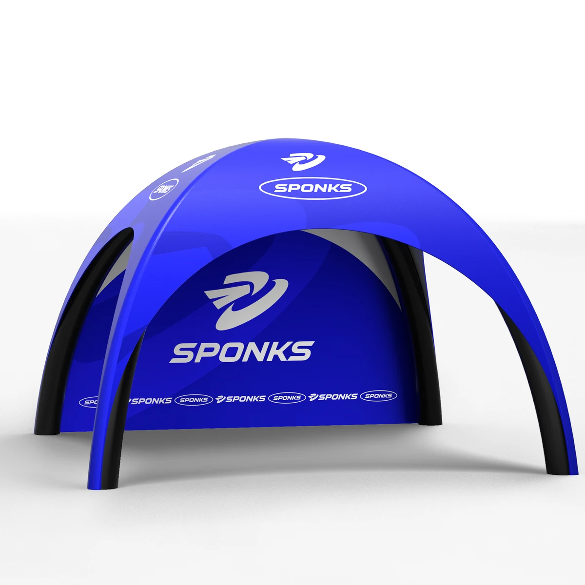 AirDome Inflatable Tent 10'X10' With Full Dye Sublimated Top 1