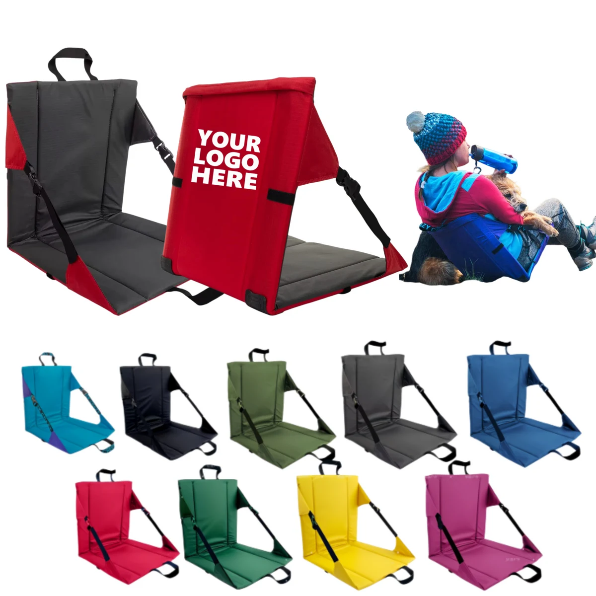 Outdoor Portable Folding Stadium Seat 1