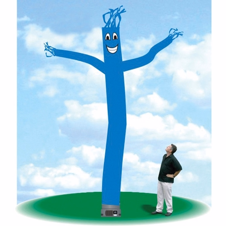 Inflatable Sky Dancer Balloon 18' Tall Tube Fly Guy Blue