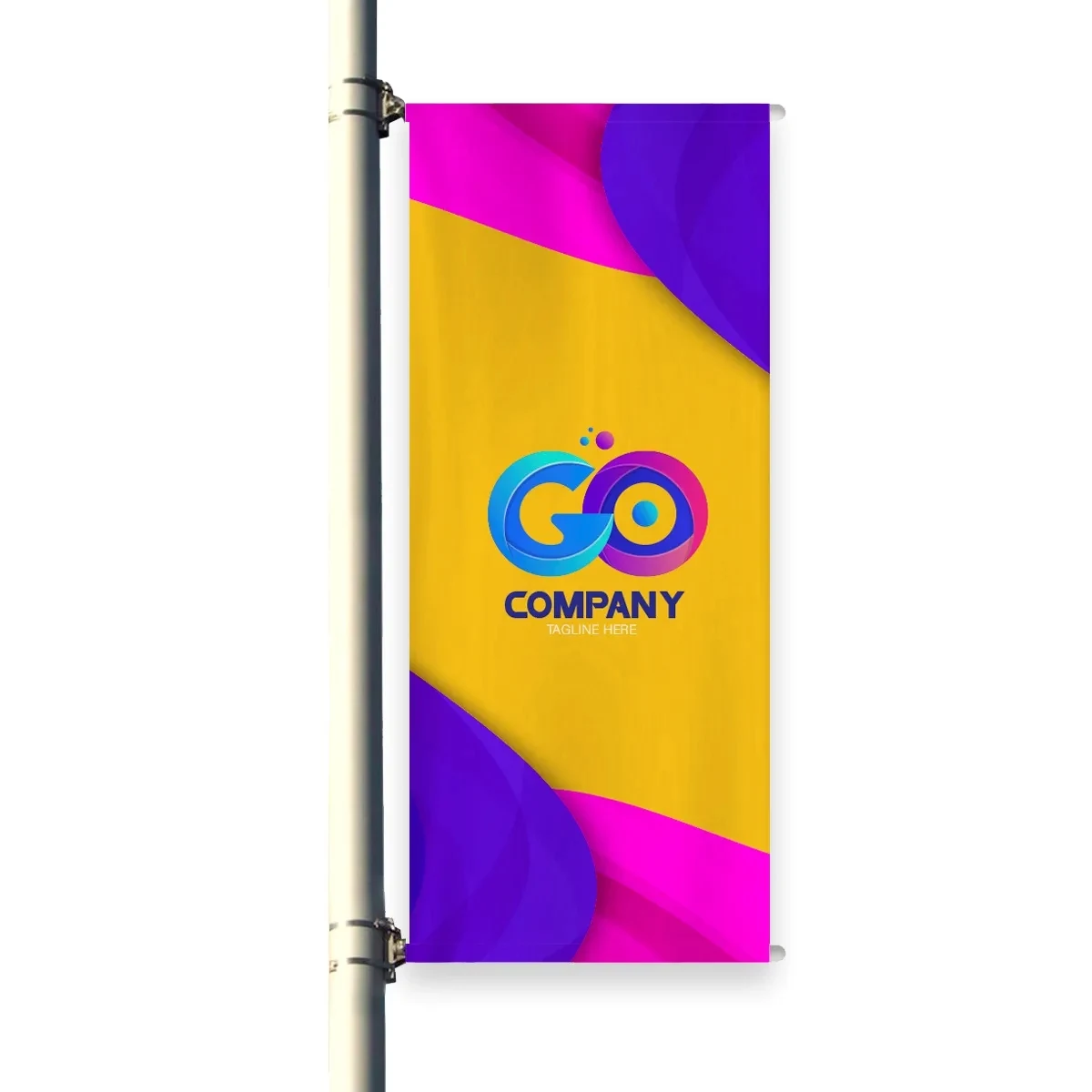 Digitally Printed Sunbrella Street Banner 1