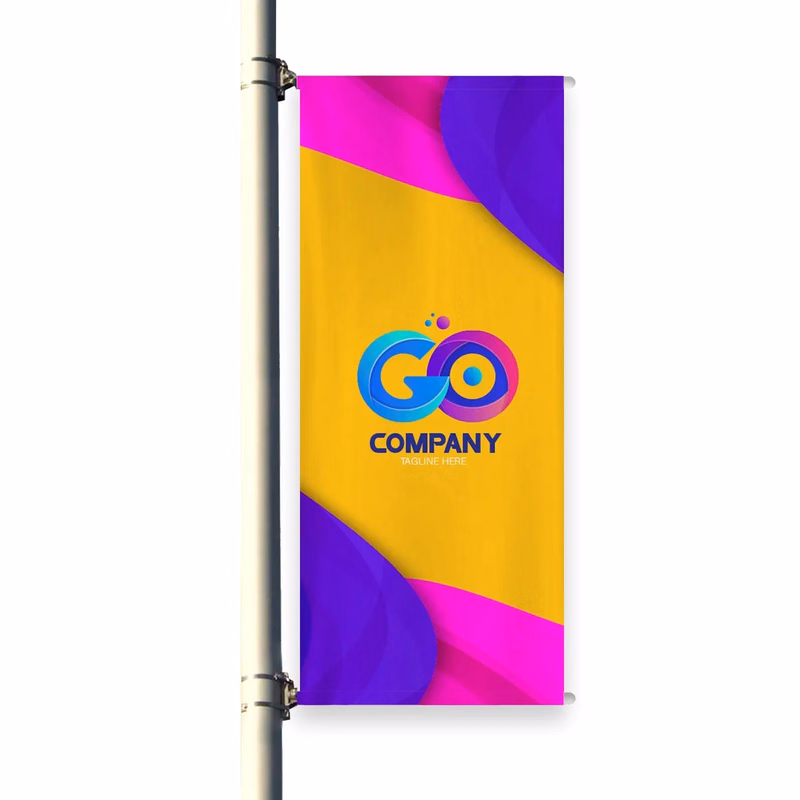 Digitally Printed Sunbrella Street Banner