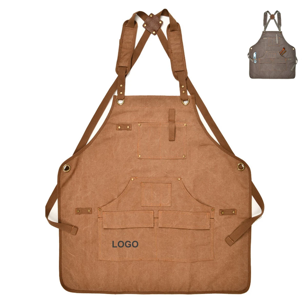 Canvas Apron (direct import) 1