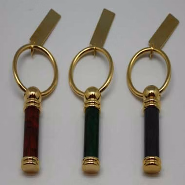Marbleized Arrow Keyring