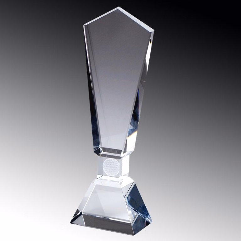 Small Global Golf Crystal Award