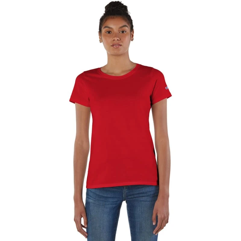 Champion Ladies' Ringspun Cotton T-Shirt 1