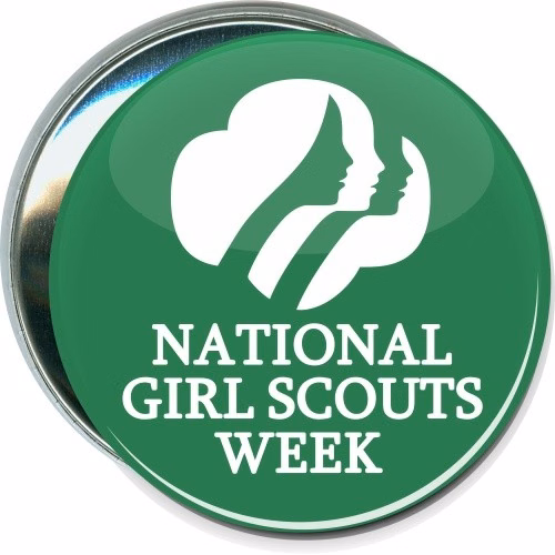 National Girl Scout Week, Event Button