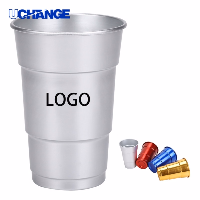 16 oz Aluminum Recyclable Party Cup Drinkware for Events