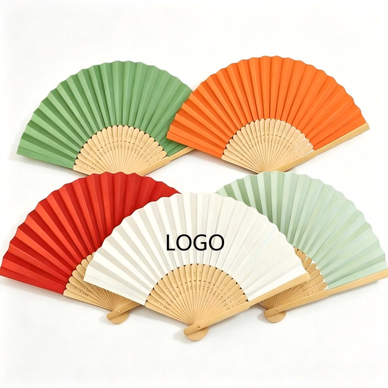 Handheld Paper Folding Fan
