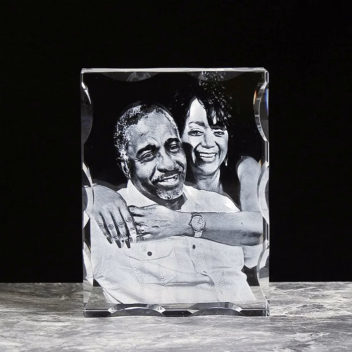 Custom 3d Crystal Photo Frame