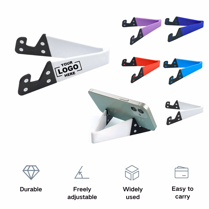 V Shaped Foldable Portable Phone Stand