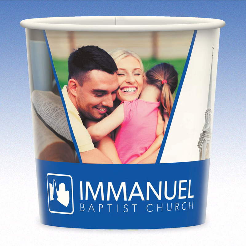 32 oz-Plastic-Free, Compostable, Recyclable Paper Cups
