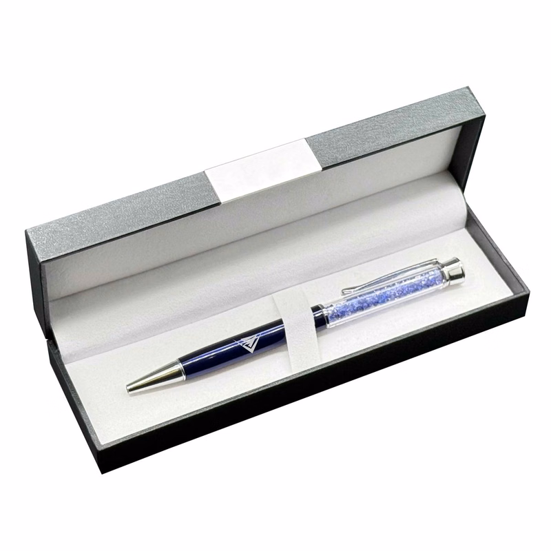 Deluxe Pen Box Set with Crystal Pens