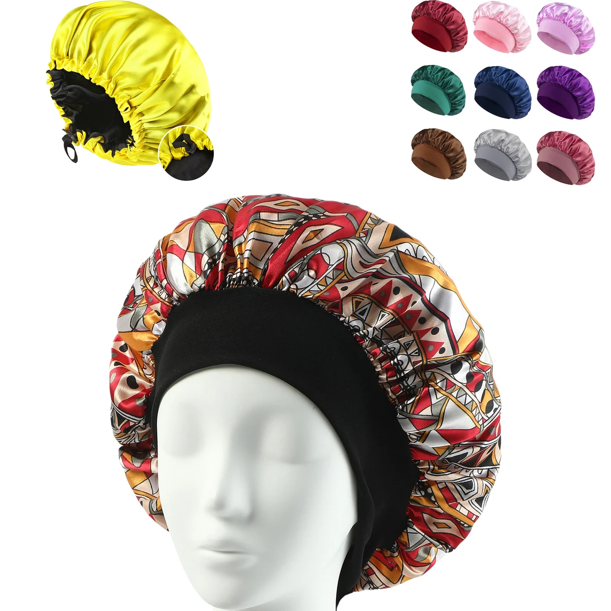 Elastic Shower Hair Cap 1
