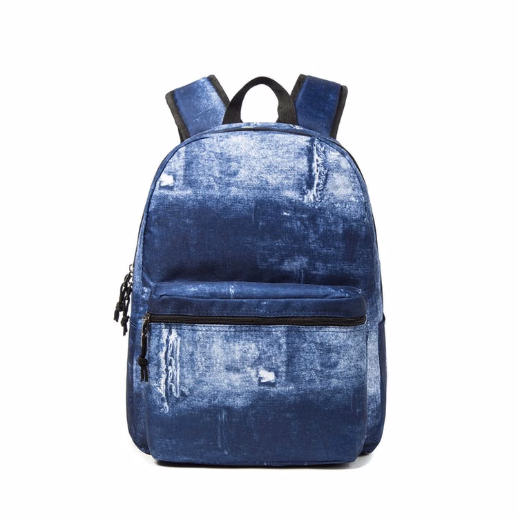 18" Classic Backpacks - Denim Print