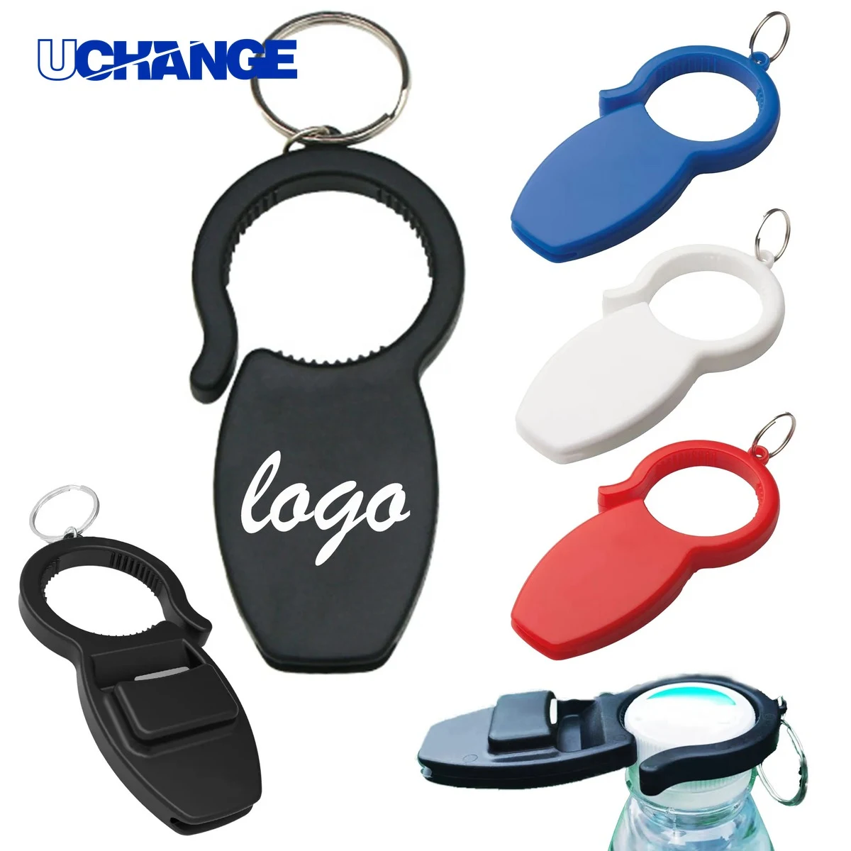 ABS Bottle Opener Keychain Tool 1